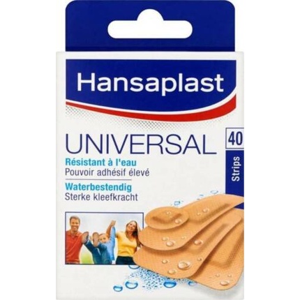 Hansaplast универсальные водонепроницаемые пластыри различных размеров