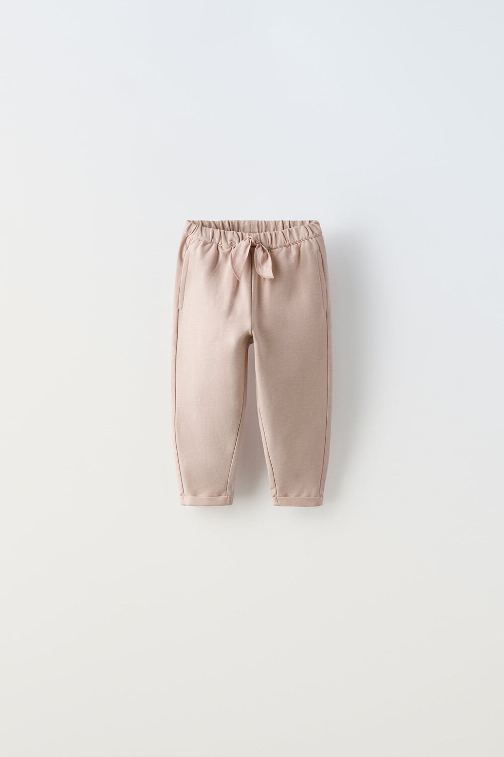 

Брюки sarouel с бантом Zara, норка