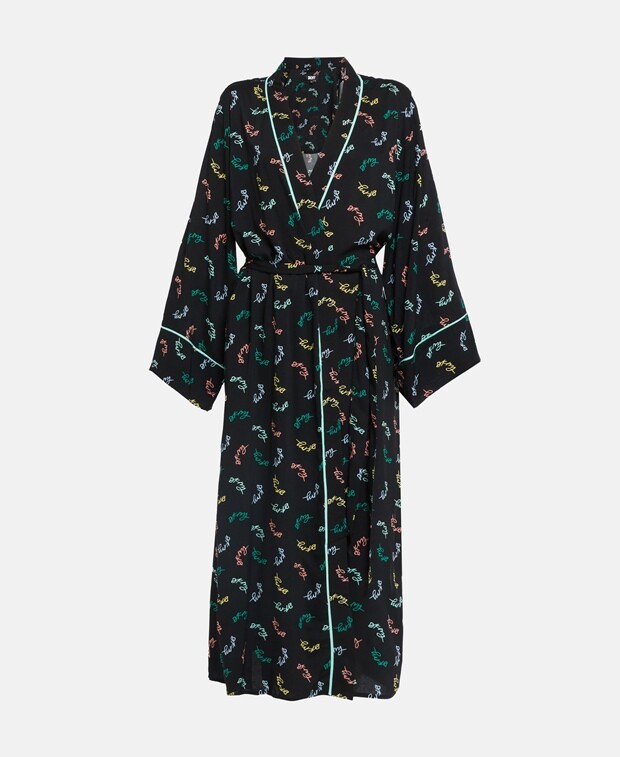 

Банный халат DKNY, черный
