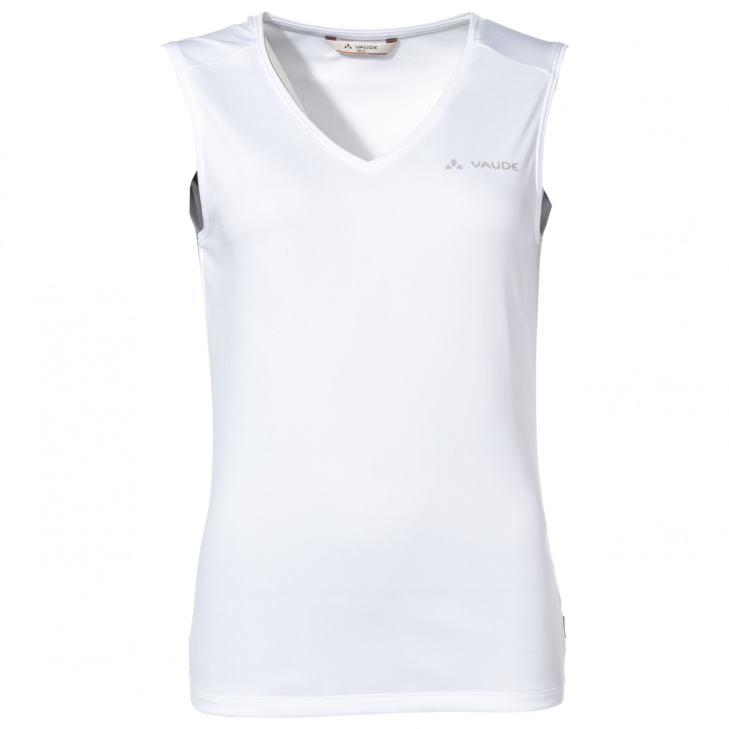 Функциональная рубашка Vaude Women's Essential Top, цвет White/White женский укороченный топ для занятий йогой и спортом