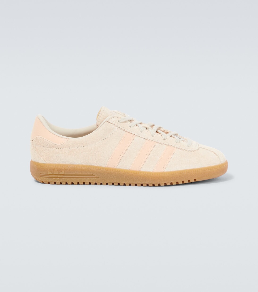 

Замшевые кроссовки-бермуды Adidas, белый