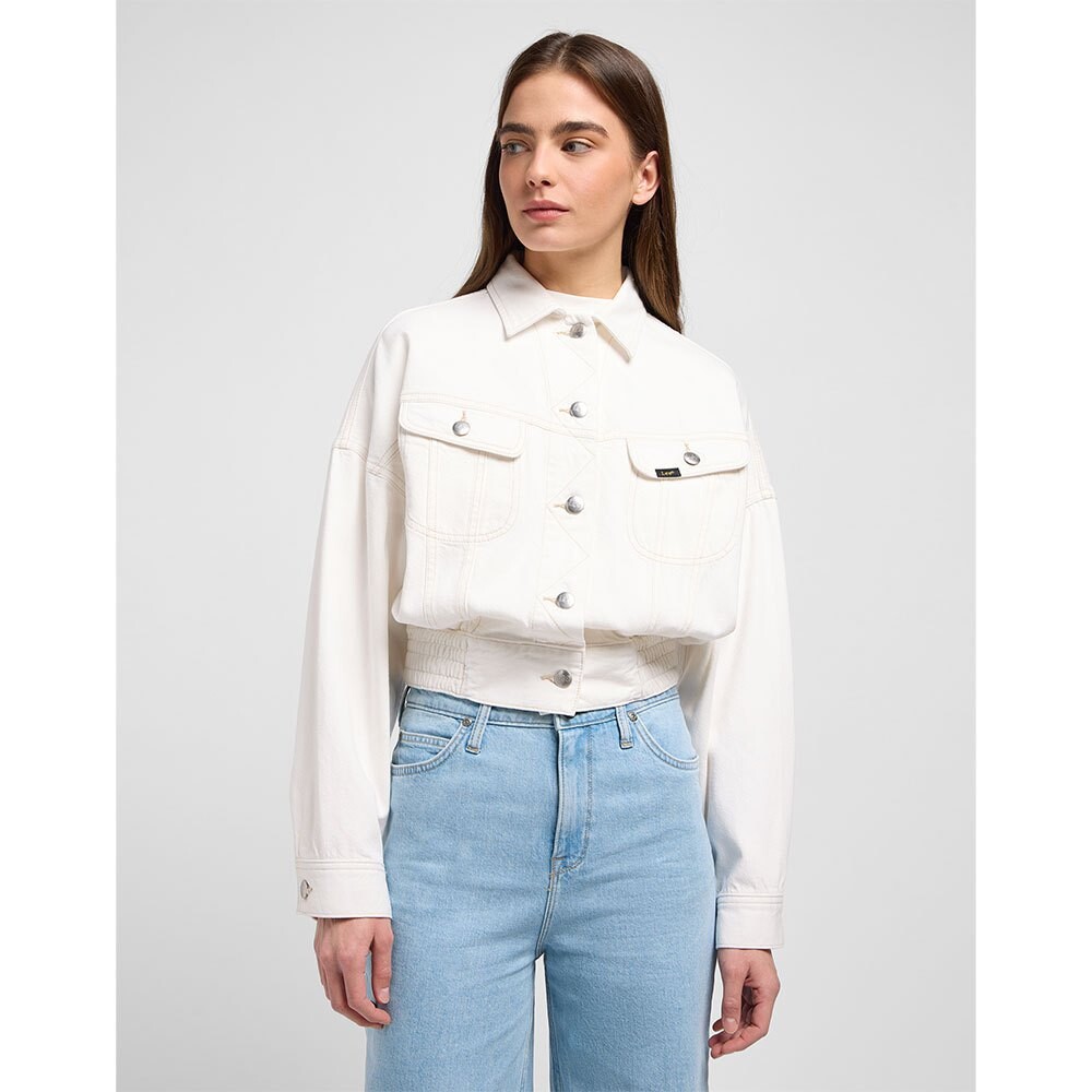

Куртка Lee Batwing Rider denim, бежевый