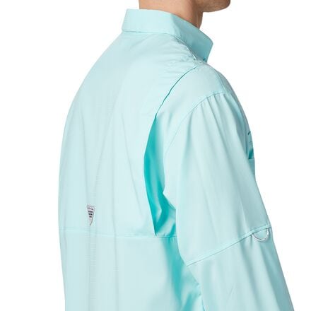 Рубашка с длинными рукавами Tamiami II мужская Columbia, цвет Gulf Stream чехол mypads dodge 2 мужской для oukitel f150 h2022 задняя панель накладка бампер