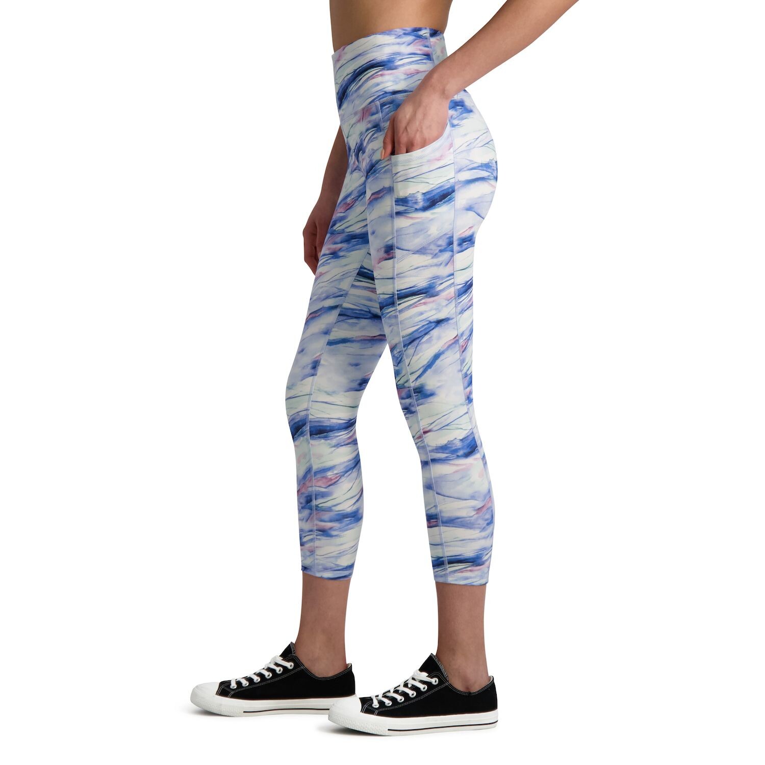 

Женские леггинсы-капри с высокой талией Gaiam Willa Om Gaiam