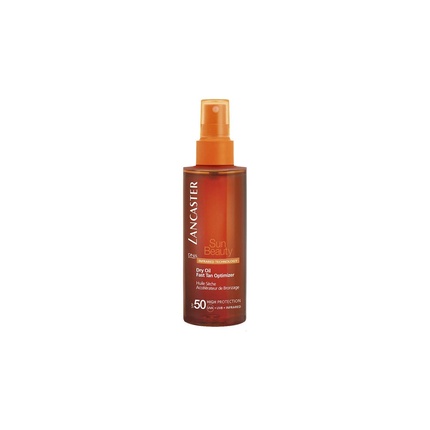 

Сухое масло Sun Beauty, оптимизатор быстрого загара, Spf 50, 5 унций, Lancaster