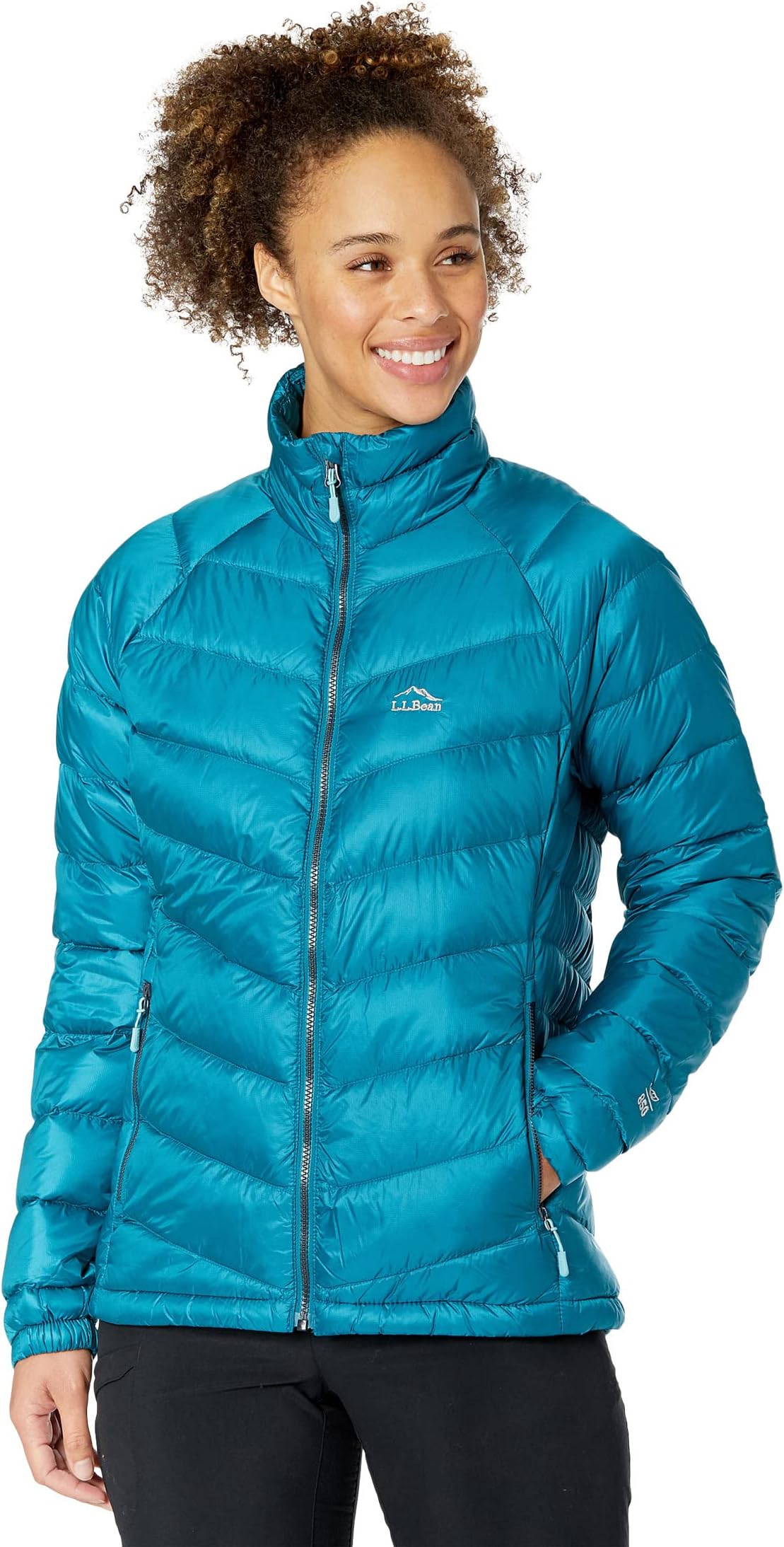 

Сверхлегкий пуховик 850 L.L.Bean, цвет Deep Lagoon