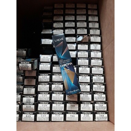 

Высокоэффективная краска для волос Lakme Chroma без аммиака Htf 0/70 Blue Azul, Lakme