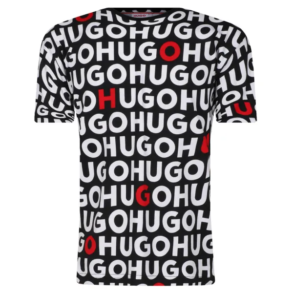 

Футболка стандартного кроя Hugo, черный