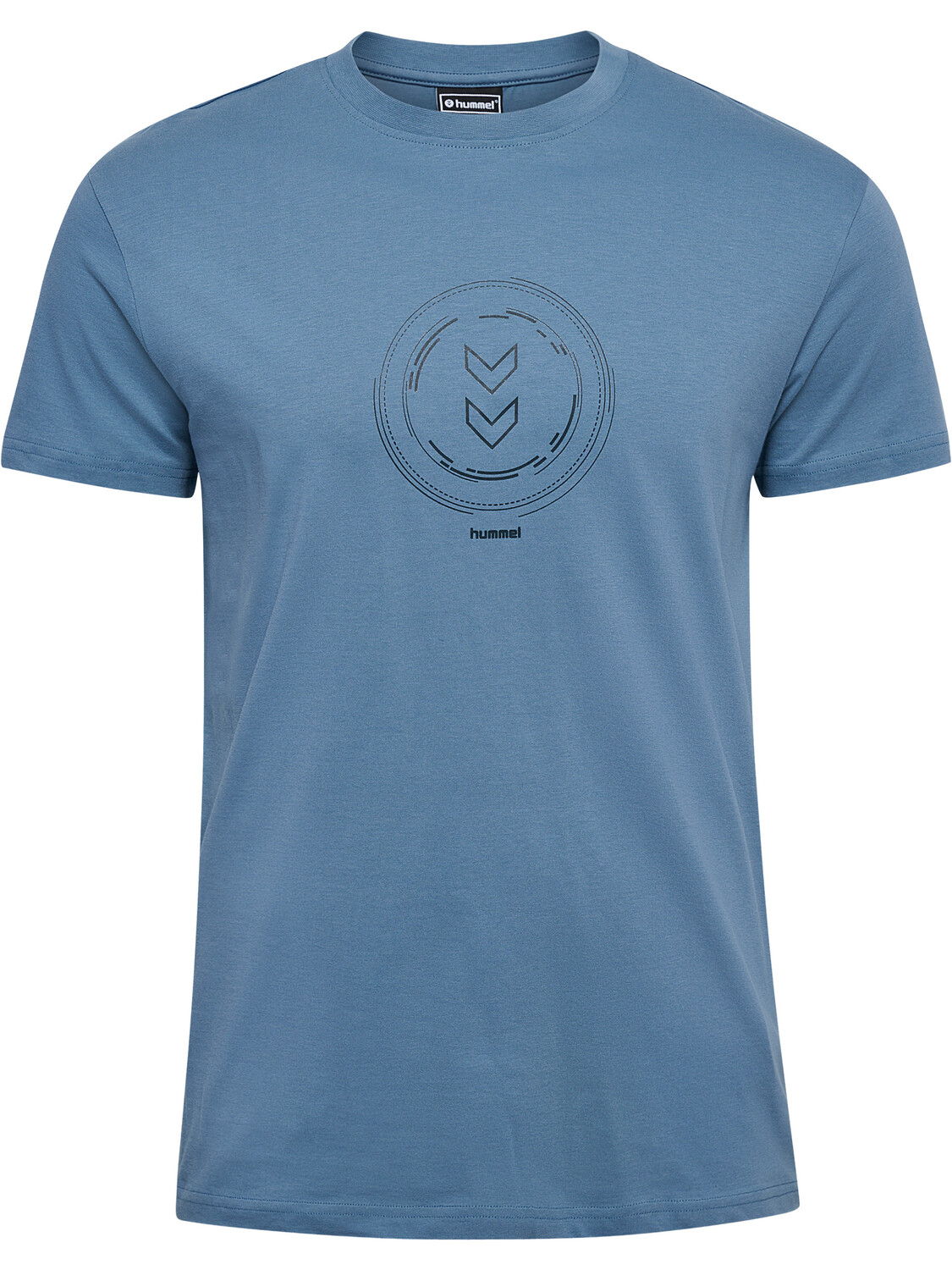 

Футболка Hummel S/S Hmlactive Circle Co Tee S/S, цвет CORONET BLUE