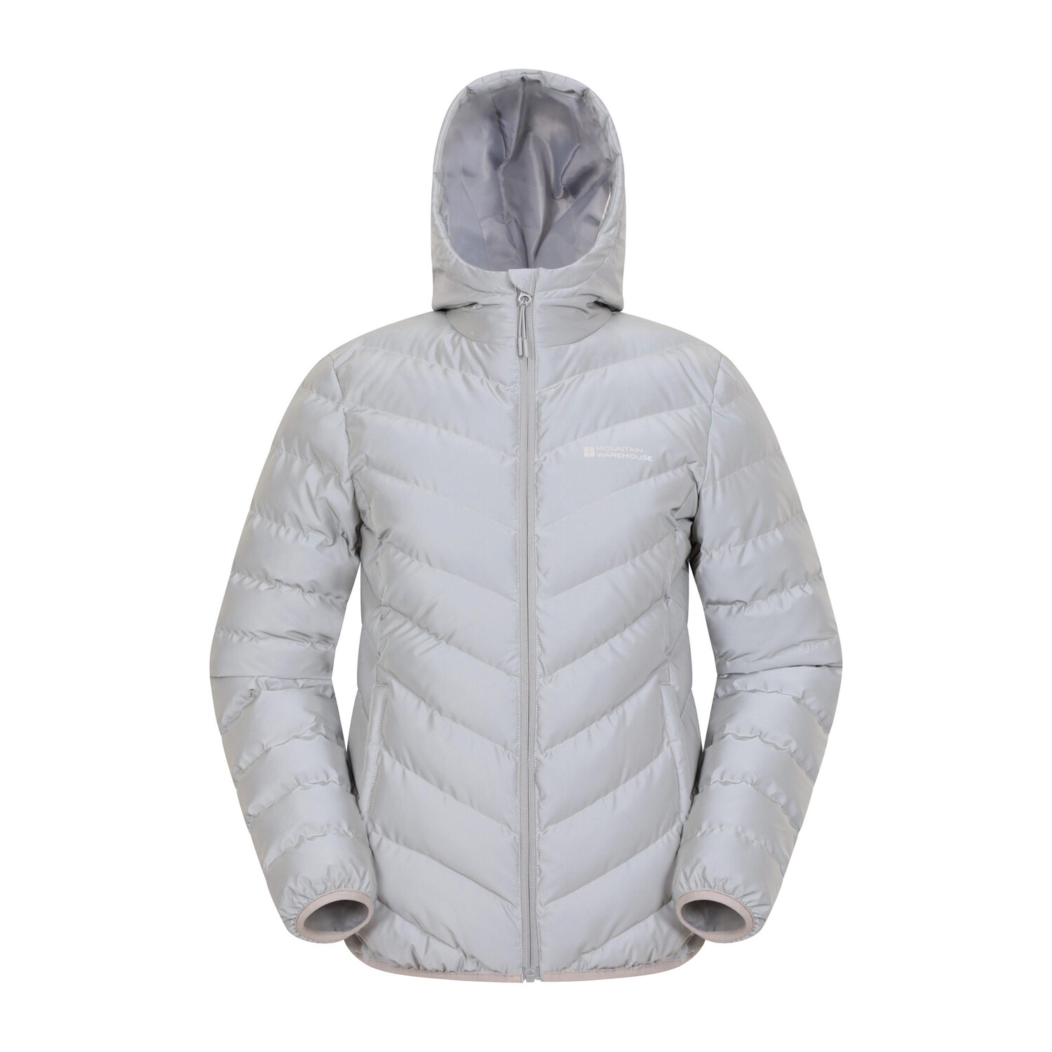 

Пуховик сезоны со светоотражающим эффектом Mountain Warehouse, серый