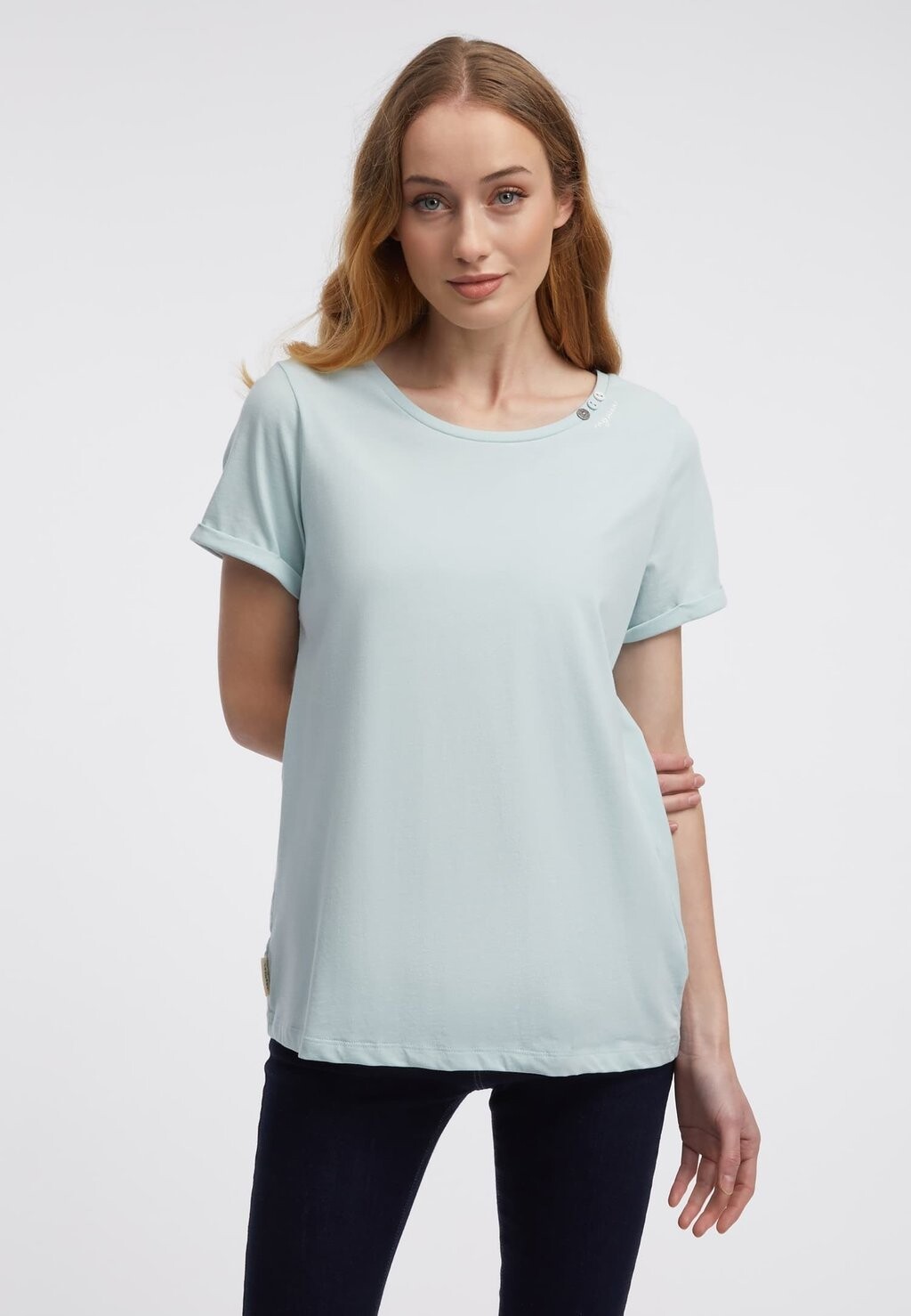 

Футболка базовая Ragwear, цвет aqua