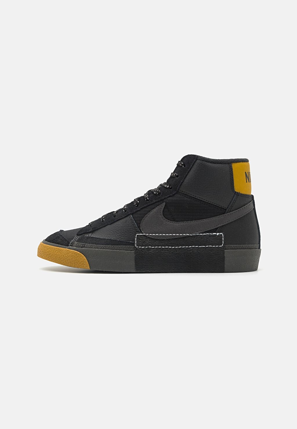 

Низкие кеды BLAZER MID PRO CLUB Nike, черный/пепельный/бронзовый/синий оттенок