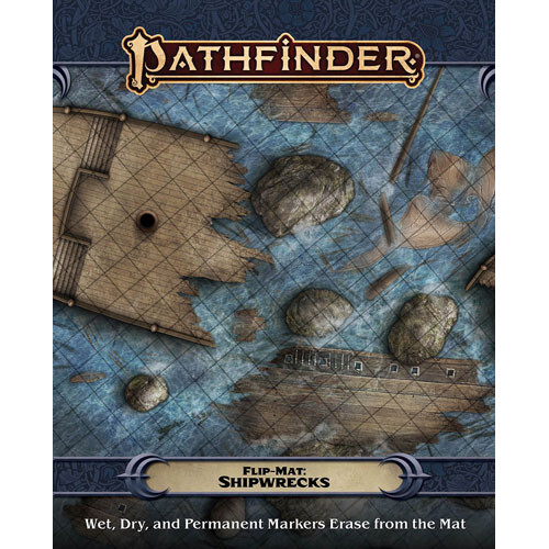 

Ролевая игра Paizo Publishing Pathfinder 2E RPG: Flip-Mat - Shipwrecks