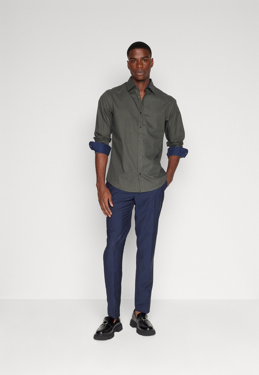 

Рубашка JPRBLABELFAST L S SN Jack & Jones, оливковая ночь