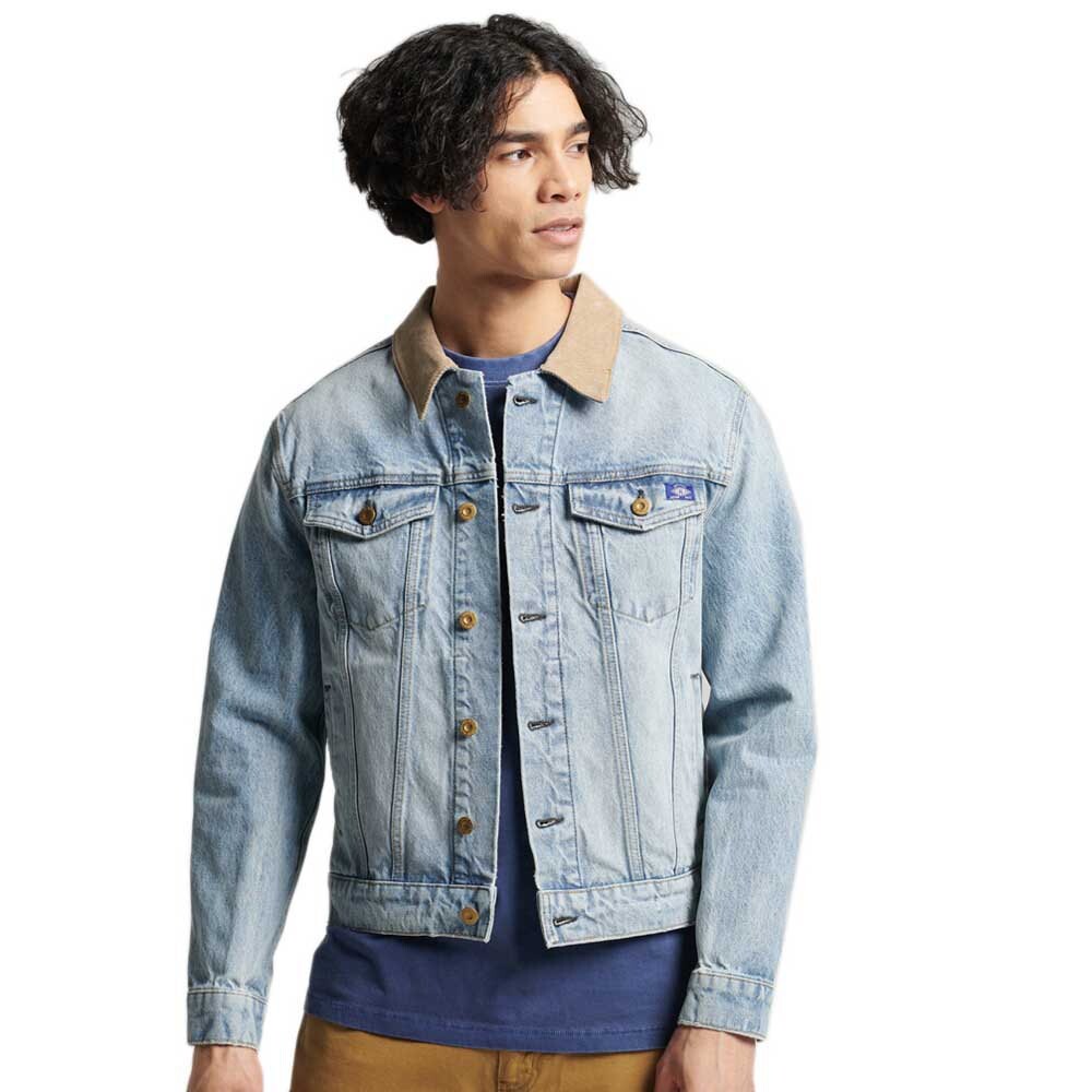 

Куртка Superdry Vintage Highwayman Trucker Denim, синий