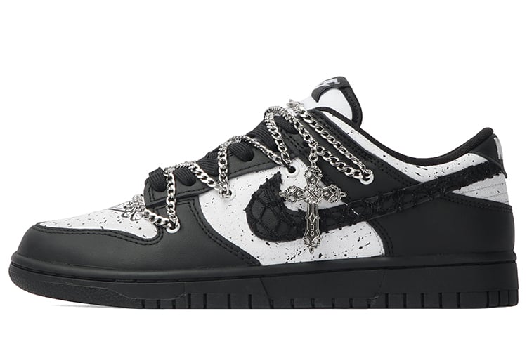 

Женские кроссовки для скейтбординга Nike Dunk Low, Black/White