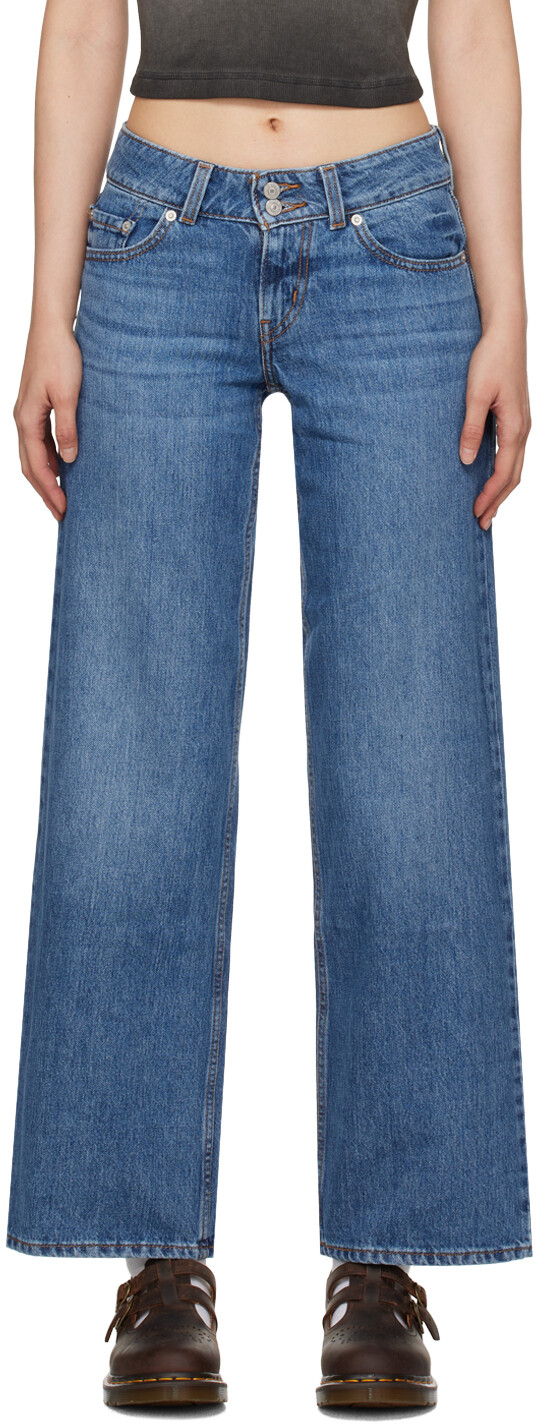 

Синие джинсы Superlow Levi'S, цвет It's a vibe