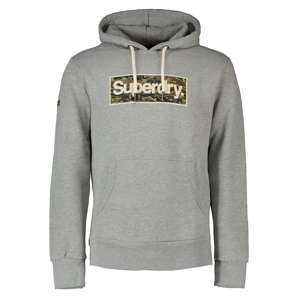 

Худи Superdry Core Logo Infill, серый