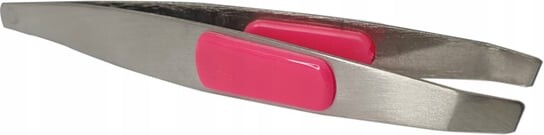

Точный косой пинцет для корректировки бровей, розовый., Calissimo