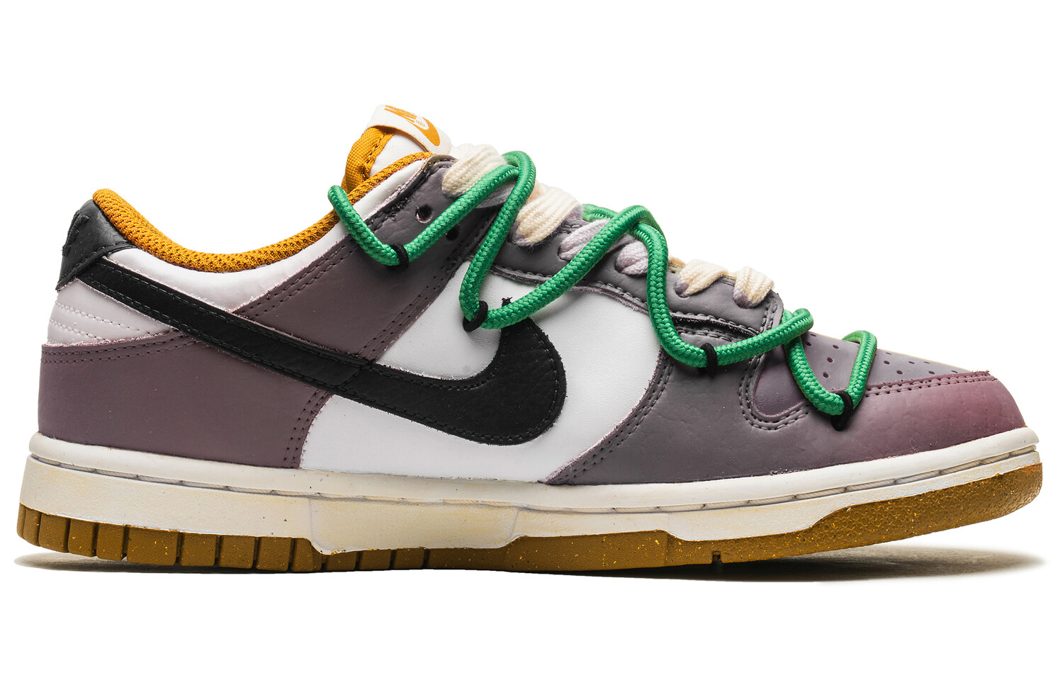 

Кроссовки Nike Dunk Skateboarding Shoes Women's Low-top Gray, серый