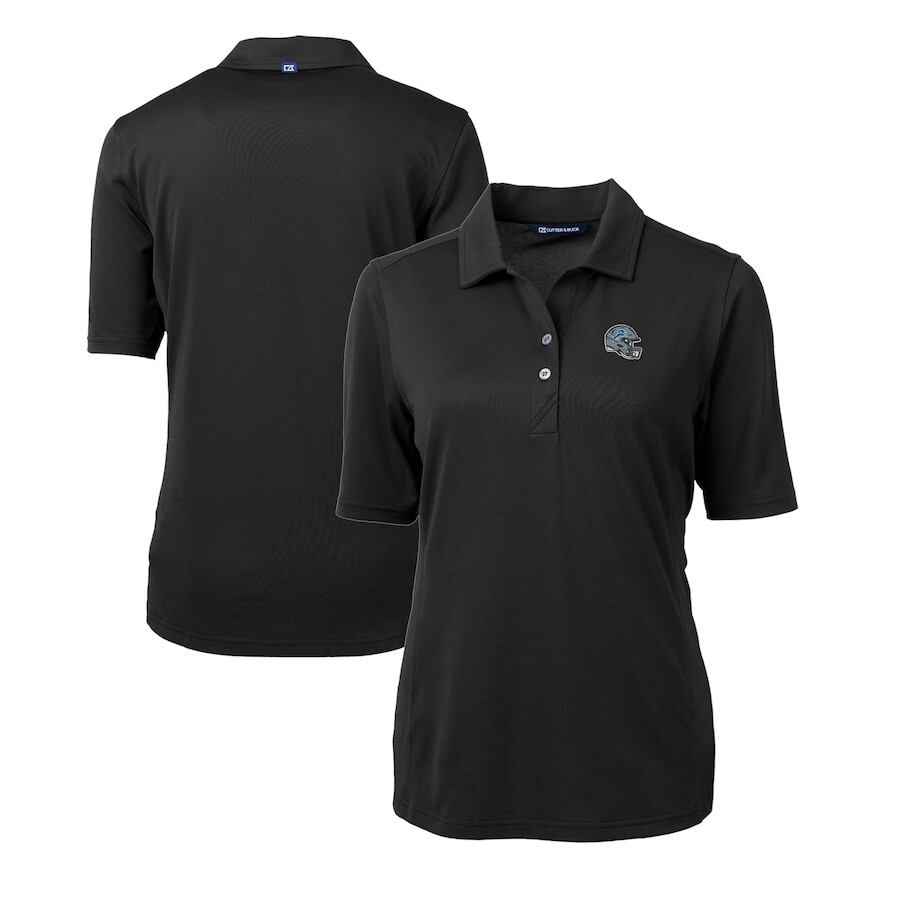 

Поло с длинным рукавом Cutter & Buck Detroit Lions, черный