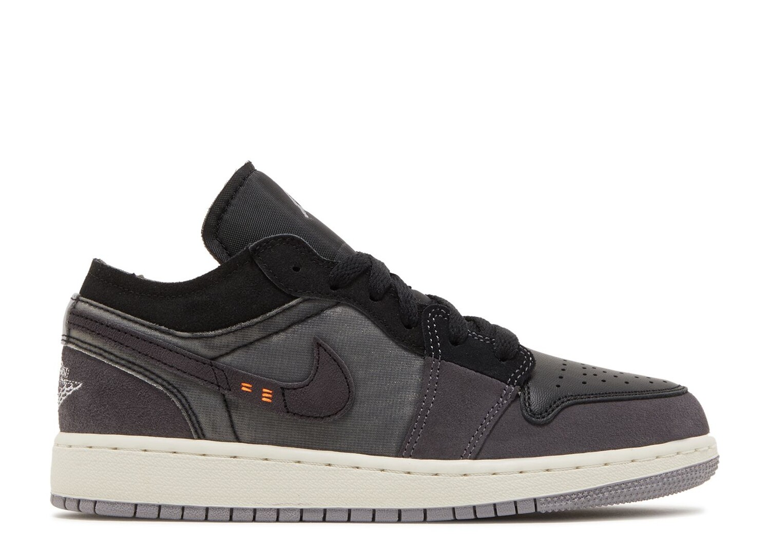 

Кроссовки Air Jordan Air Jordan 1 Low Se Craft Gs 'Inside Out - Black', черный