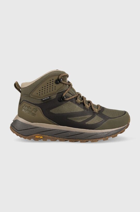 

Кроссовки Terraventure Texapore Mid Jack Wolfskin, зеленый