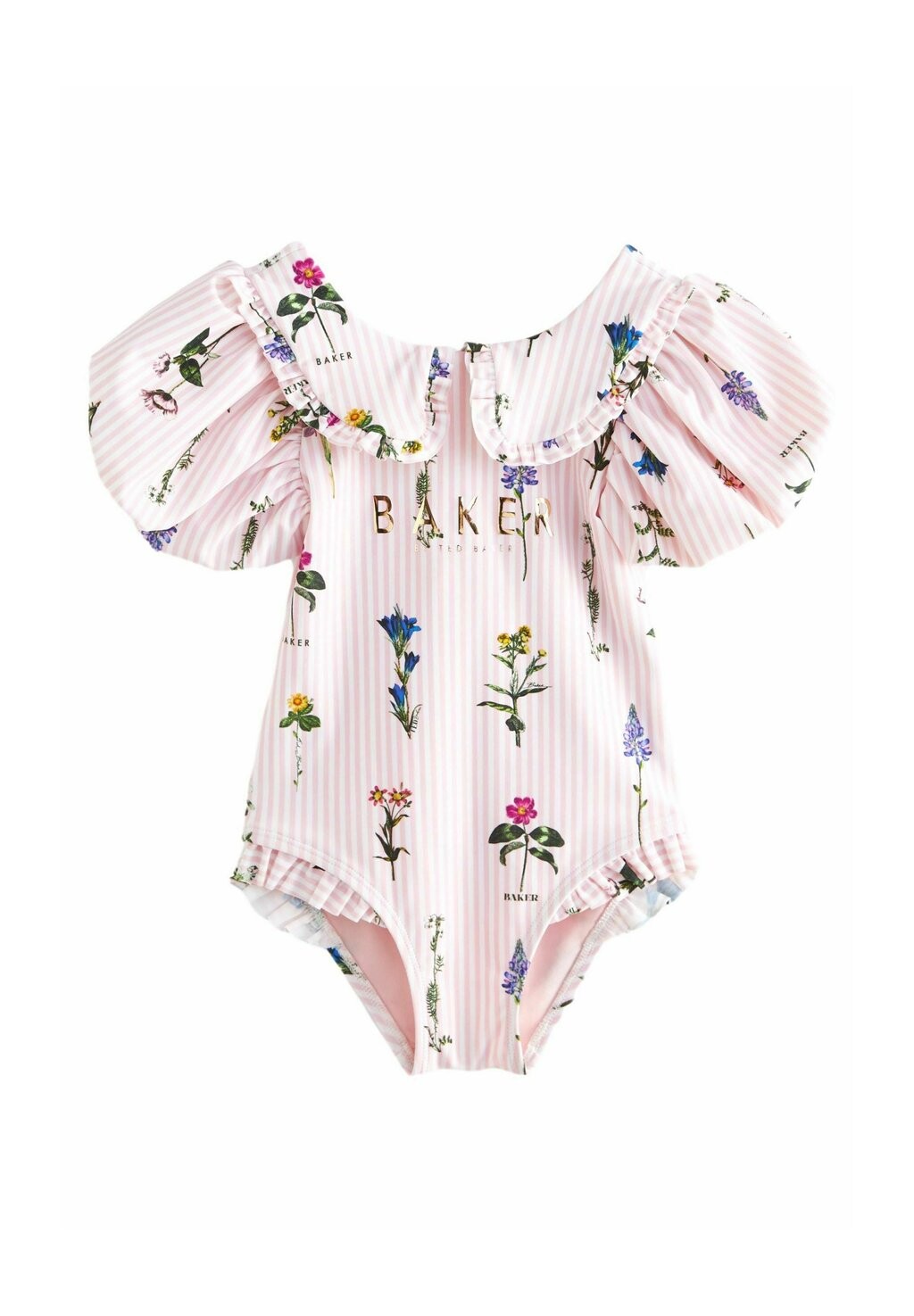 

Купальник COLLARED-REGULAR FIT Baker by Ted Baker, цвет pink
