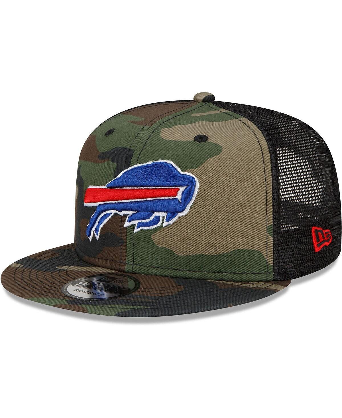 

Мужская камуфляжная кепка Buffalo Bills Woodland Trucker 2.0 9FIFTY Snapback New Era
