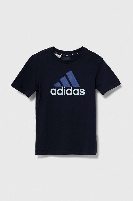 

adidas Детская хлопковая футболка, черный