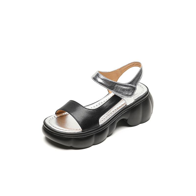 

Сандалии JIUXINGDAO One-Strap Sandals Women's, серебряный