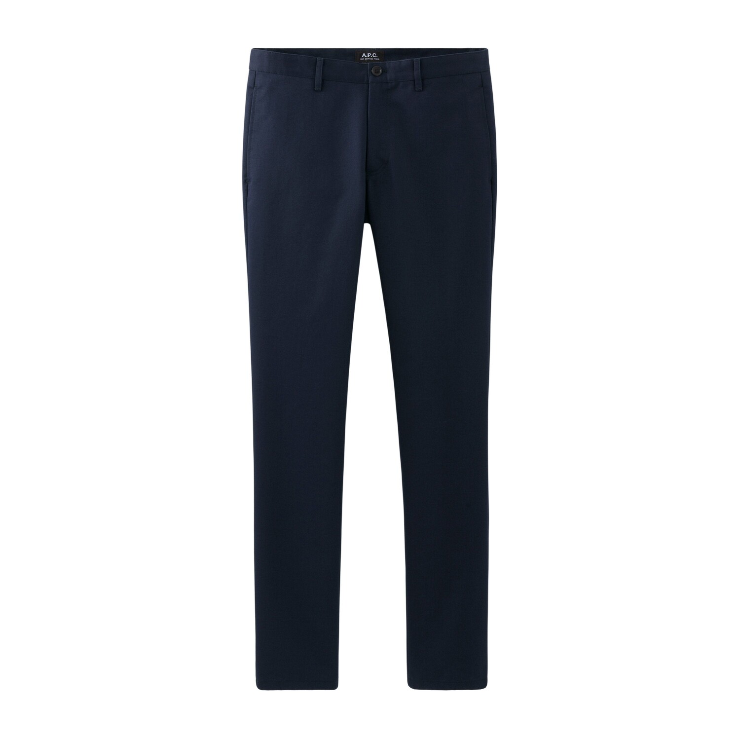 

Классические брюки чинос APC, цвет Dark Navy Blue