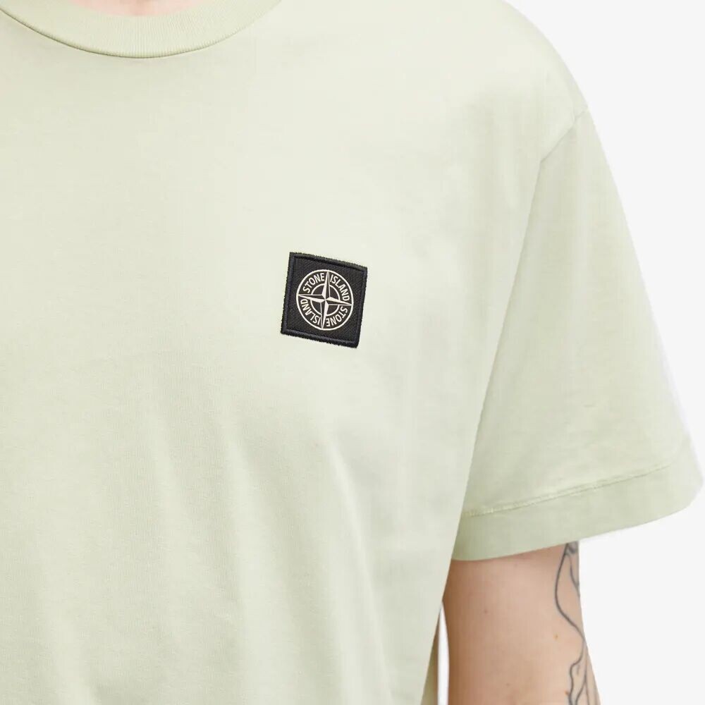 Stone Island Футболка с нашивкой, зеленый