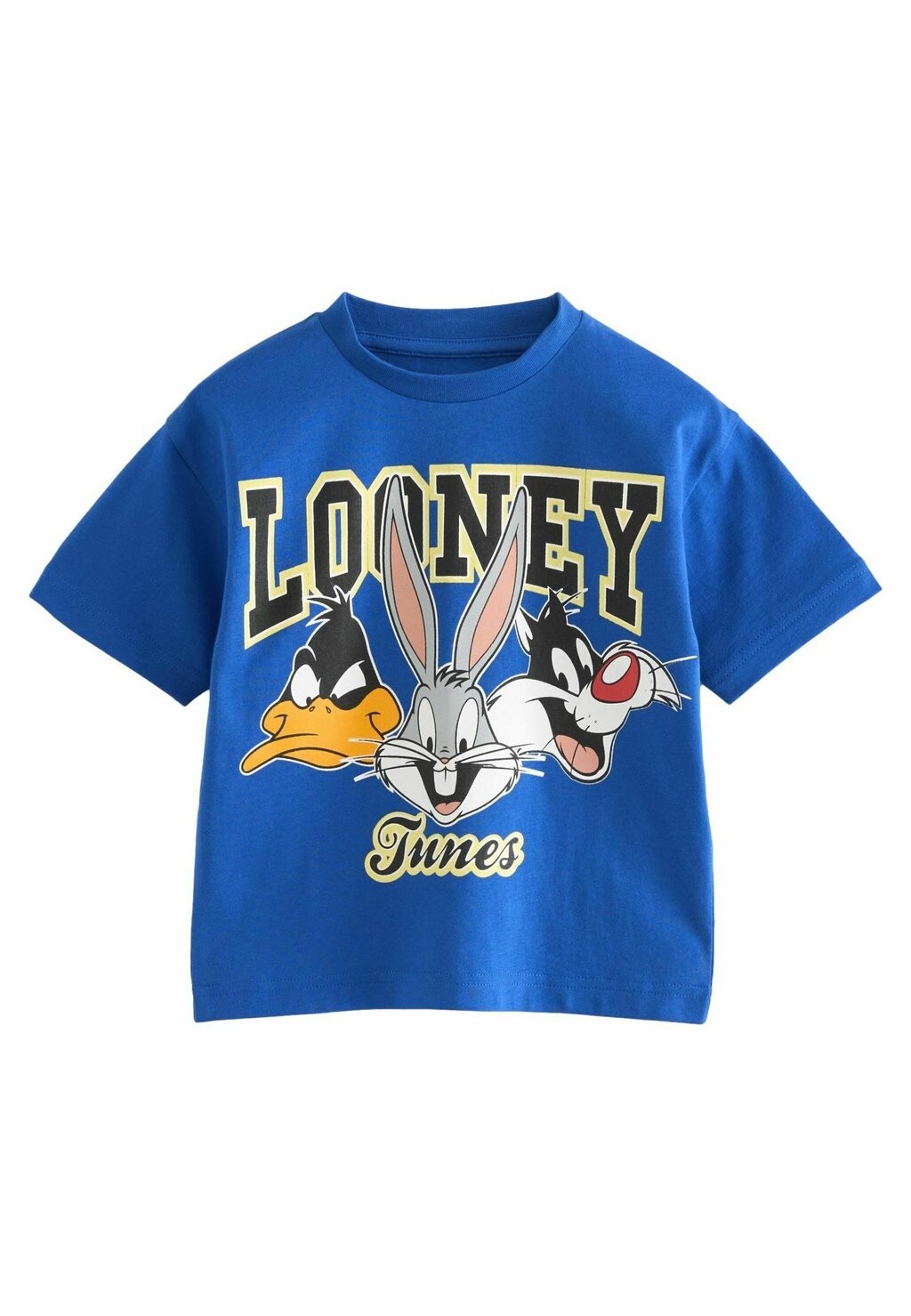 

Футболка с принтом LOONEY TUNES SHORT SLEEVE REGULAR FIT Next, цвет blue