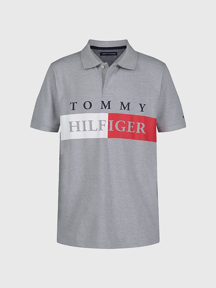 

Поло Tommy Flag для больших детей Tommy Hilfiger