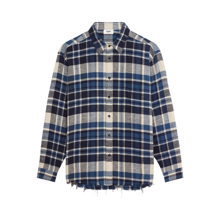 

Рубашка CELINE Oversized Shirt, синий