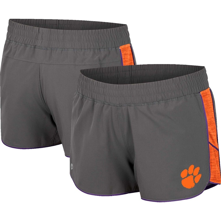 

Шорты Colosseum Clemson Tigers, серый