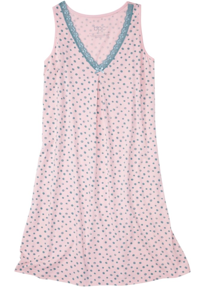цена Ночное платье с lenzing ecovero Bpc Bonprix Collection, розовый