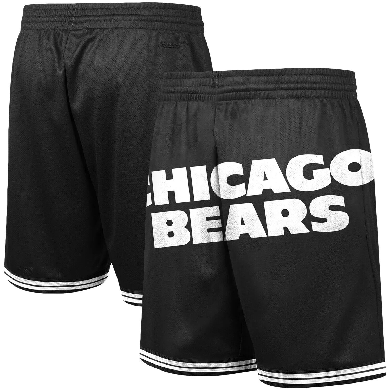 

Мужские модные шорты Mitchell & Ness Black Chicago Bears Big Face 3.0