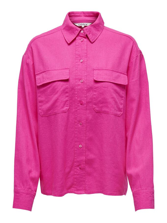 Блузка-Рубашка onlcaro Only, розовый