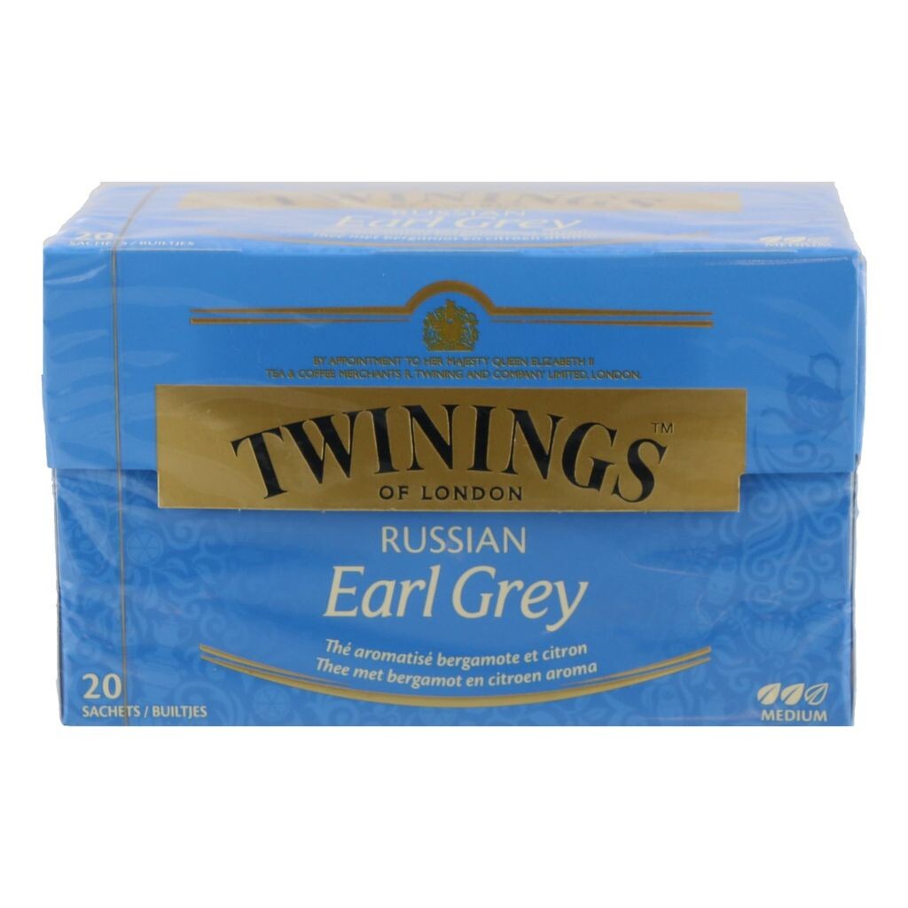 

Чай Twinings Русский Эрл Грей 20 х 1,5 грамма
