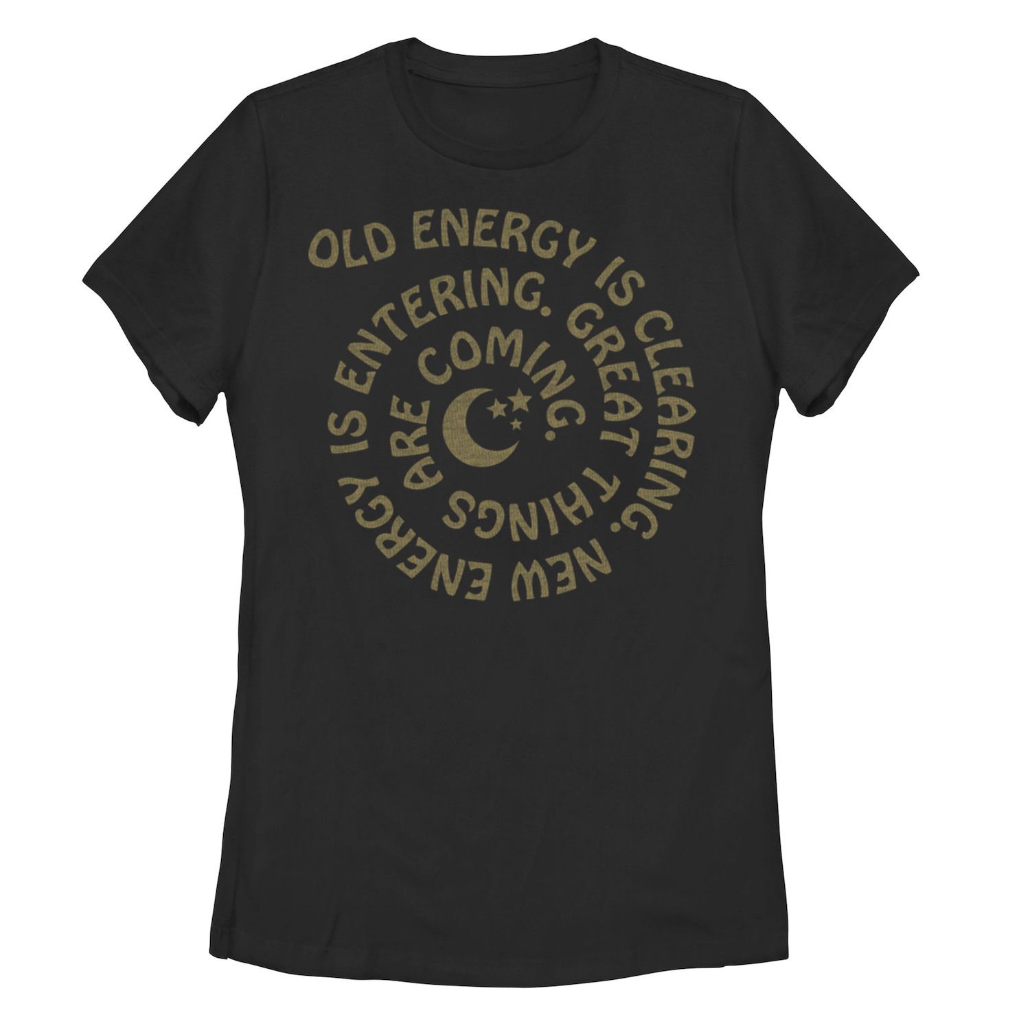 Юниорская футболка Old Energy New Energy со спиральным рисунком
