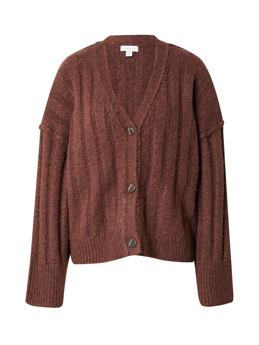 

Вязаный кардиган Topshop, цвет Chocolate