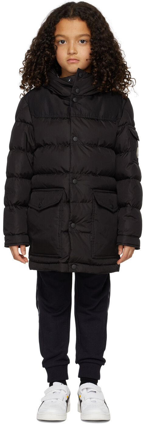 

Детская черная куртка Junzo черная Moncler Enfant