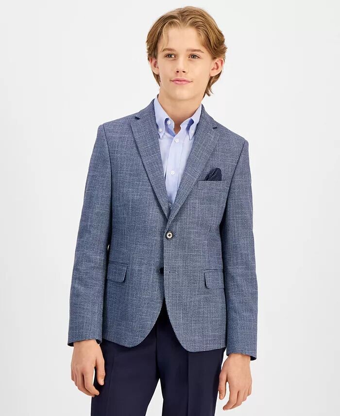 

Классический эластичный пиджак для больших мальчиков B By Brooks Brothers, синий