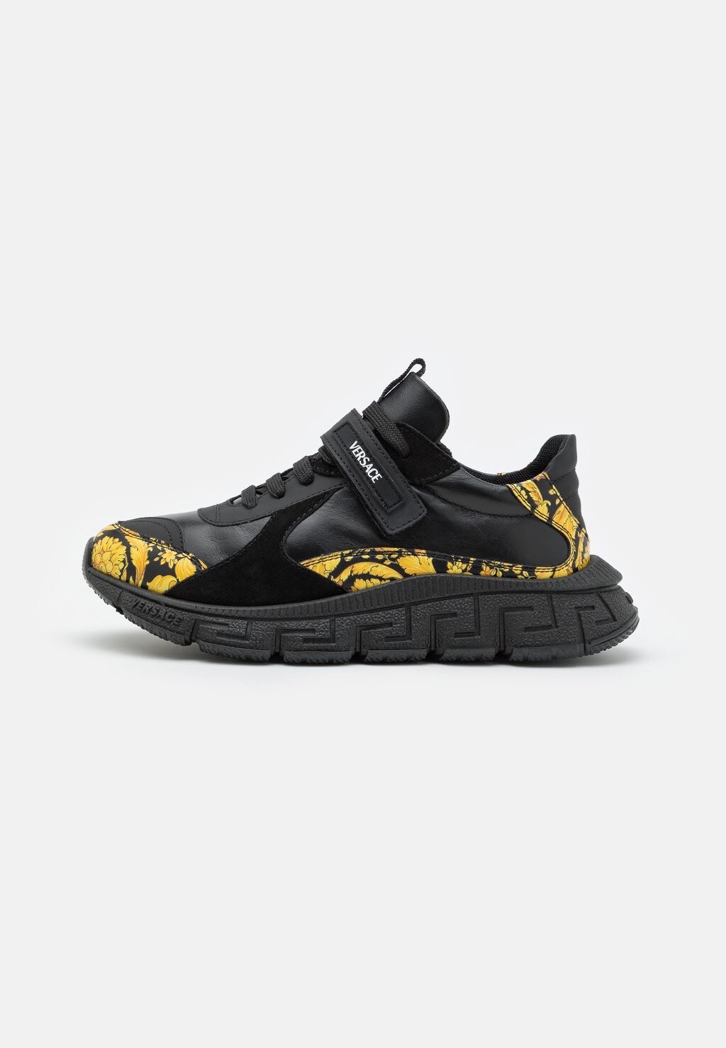 

Низкие кроссовки Trigreca Unisex Versace, цвет black/gold