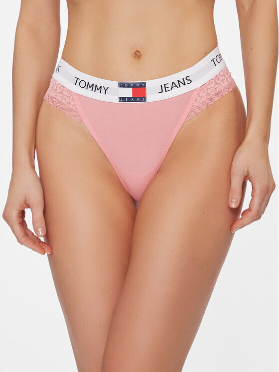 

Струнная танга Tommy Jeans, розовый