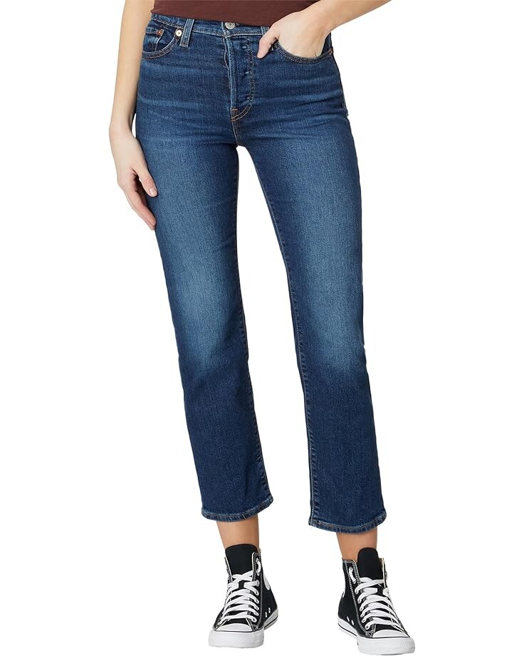 

Джинсы Levi's Womens Premium Wedgie Straight, цвет Indigo Here We Go