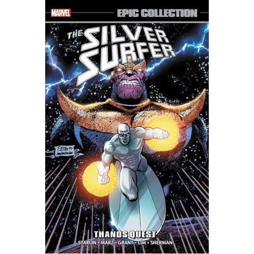 Книга Silver Surfer Epic Collection: Thanos Quest (Paperback)