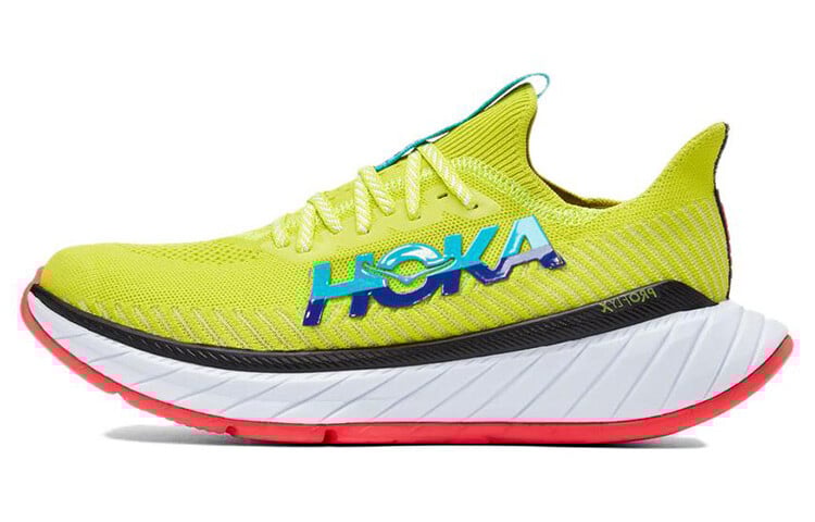 

Кроссовки мужские Carbon X3 с низким верхом, желтые/синие Hoka One One